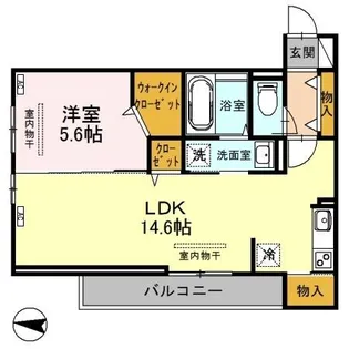 サンフィールド【3階】の間取り