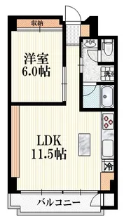朝日三鷹マンション【4階】の間取り