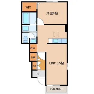 クリーンパレスI【1階】の間取り