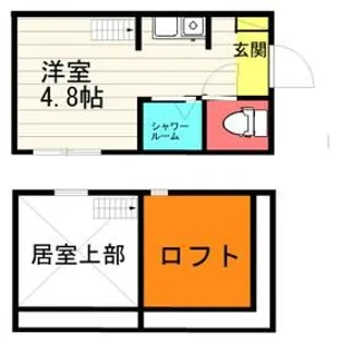 ヒラソル【1階】の間取り