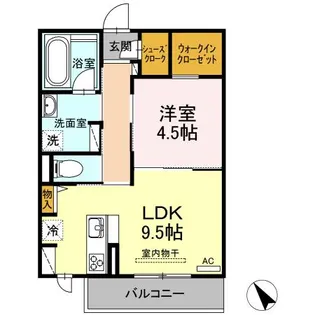 シリウス【3階】の間取り