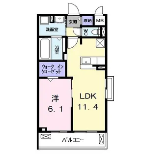 M.Y トヨクニ【3階】の間取り