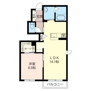 リ・ブラン相模大野【1階】の間取り