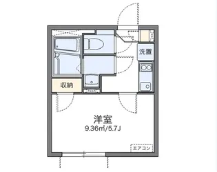ロリエンテ【2階】の間取り