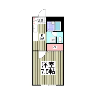 コムハウス【1階】の間取り