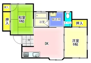 ビレッジマロン【2階】の間取り