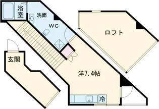 クリエーターズ安堵家【2階】の間取り