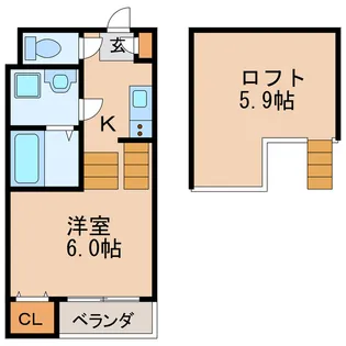 regalo【1階】の間取り