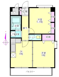 カーサエステレーヤ【2階】の間取り