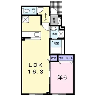 チェリー【1階】の間取り
