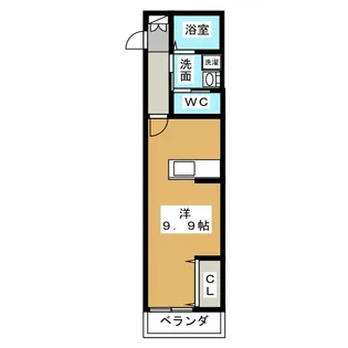 NINE DOORS【1階】の間取り