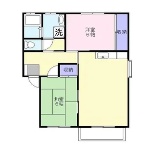 メゾン・ド・パークサイド【2階】の間取り