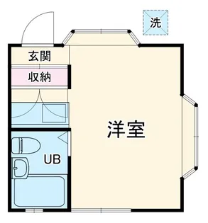 パレス弘明寺【1階】の間取り