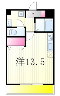 アルシェ柏【8階】の間取り