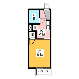 フレグランス76【2階】の間取り