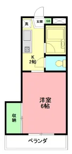 メゾネ湘南【2階】の間取り