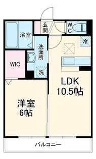 ディアコートM【1階】の間取り