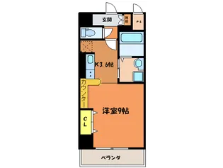 プロスパ-【8階】の間取り