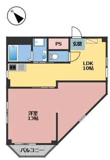 金子ビル【3階】の間取り