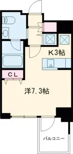 プライマル大井仙台坂【8階】の間取り