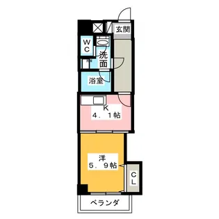 メゾン グレイス【1階】の間取り