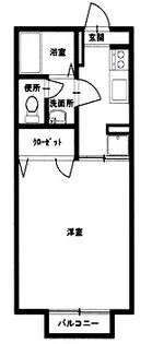 DIブキット・フジC棟【2階】の間取り