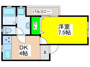 NEST【3階】の間取り