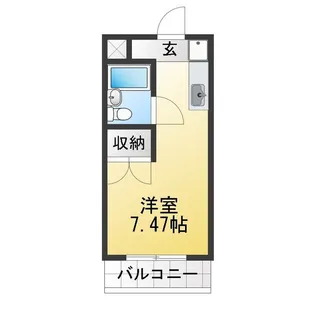 第2のぼりマンション【5階】の間取り