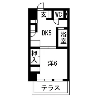 K・Point Bldg【4階】の間取り