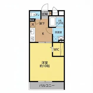 アムールボヌール【1階】の間取り