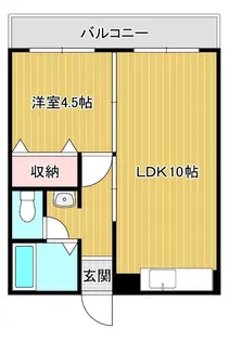 貞山ビル【2階】の間取り