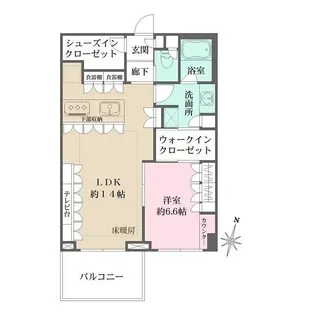 スタイルハウス目黒緑が丘【1階】の間取り