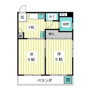 大島ビル【2階】の間取り