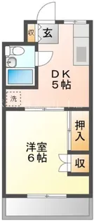 静岡県浜松市中央区高丘西4【アパート】の間取り