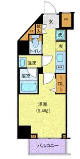 Log鶴見【7階】の間取り