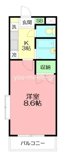 ヴィラ一番館【2階】の間取り