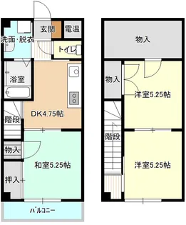 さくらB Dの間取り