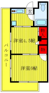 文原ビル【4階】の間取り