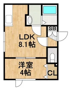 KENT HOUSEII【2階】の間取り