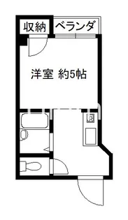 ギオンアーモンビル【3階】の間取り