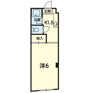 クレール新町【2階】の間取り