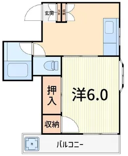 ニューアライ【3階】の間取り