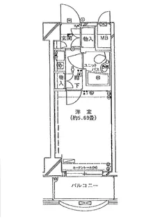 ホーユウコンフォルトレディース白楽【2階】の間取り