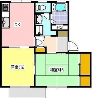 ヘリポートハウス A【2階】の間取り
