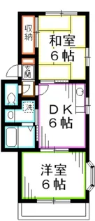 サンハイツ吉祥寺2号館【1階】の間取り