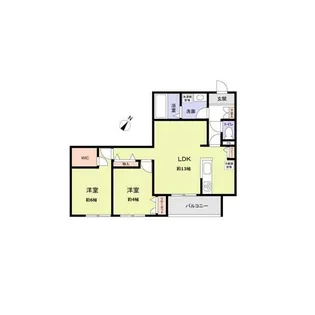 Ricott URAWA【3階】の間取り