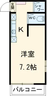 東京都墨田区墨田3【アパート】の間取り