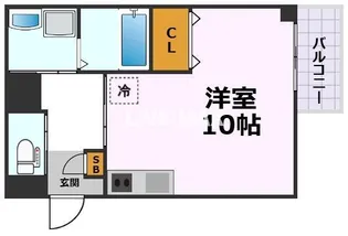 ガーデン熱田【1階】の間取り