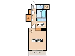 ロマーヌ釧路第三【3階】の間取り