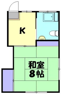 寿ハイツ【1階】の間取り